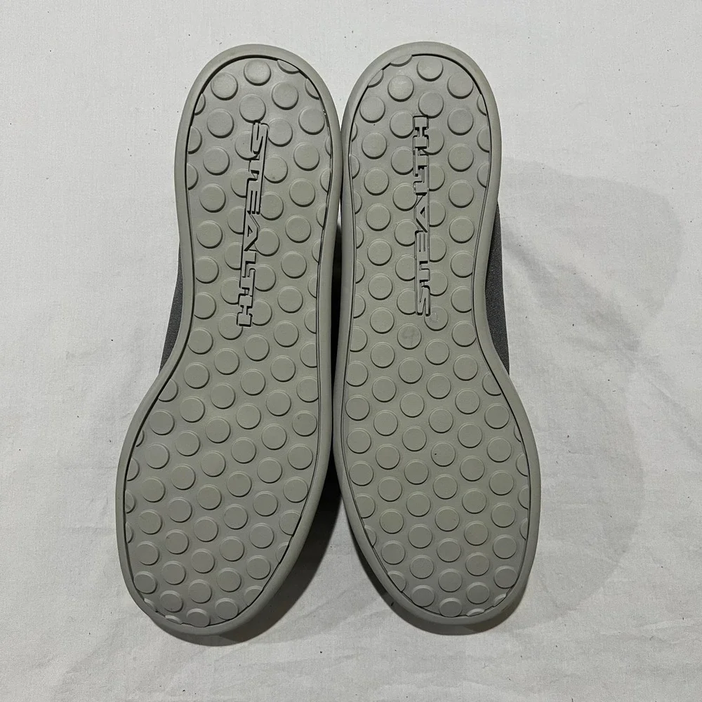 Adidas Five Ten Sleuth DLX Mens Grey Canvas Flat Mountain Bike Shoes Size 13